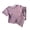 r-74Purple28, variant on Girls 2 Piece Outfits Short Sleeve O-Neck Striped T Shirt Tops And Flared Pants Summer Casual Clothing Set Breathable Vacation Outfits For Girls 12-18 Months