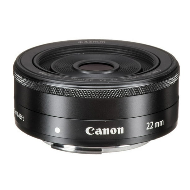 New Canon EFM 22mm f/2.0 STM Pancake Lens 5985B002 for Canon EOS M