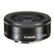 Canon EF-M 22mm f/2 STM Lens in Black (White Box) Compatible with Canon Mirrorless Cameras: Canon EOS M10, M100, M200, M3, M5, M50, M50 Mark II, M6, M6 Mark II & More