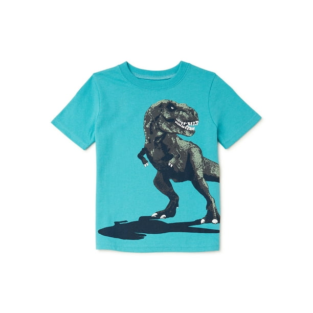 Garanimals Baby and Toddler Boy Short Sleeve Graphic TShirt, Sizes 12M