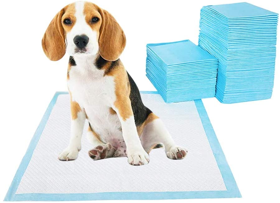 100pcs 45x60cm Super Absorbent Puppy Pet Dog Cat Wee Toilet LooTraining Pads 