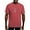 Crimson Red, variant on - Phi Sigma Pi Shield Color Wordmark T Shirt - Mens Comfort Colors Shirt