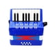 thumbnail image 1 of Acordeón Acordeón para niños, 17 teclas, 8 bajos, Mini acordeón pequeño, instrumento Musical educativo para principiantes, regalo de cumpleaños, 1 of 7