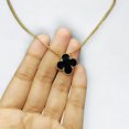 thumbnail image 2 of RKC Simple Shine Necklace Pendant 14K Yellow Gold Plated Silver, 2 of 2