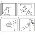 thumbnail image 3 of Quality Home Non-Adhesive Frosted - White - 24"W x 78"L (1 Roll), 3 of 5