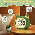 thumbnail image 7 of Cute Alarm Clock OK to Wake Clock, Toddler Sleep Training Clock with Night Light,5 Alarms,Snooze,Date and Temperature Cute Clock for Girls and Boys, 7 of 7