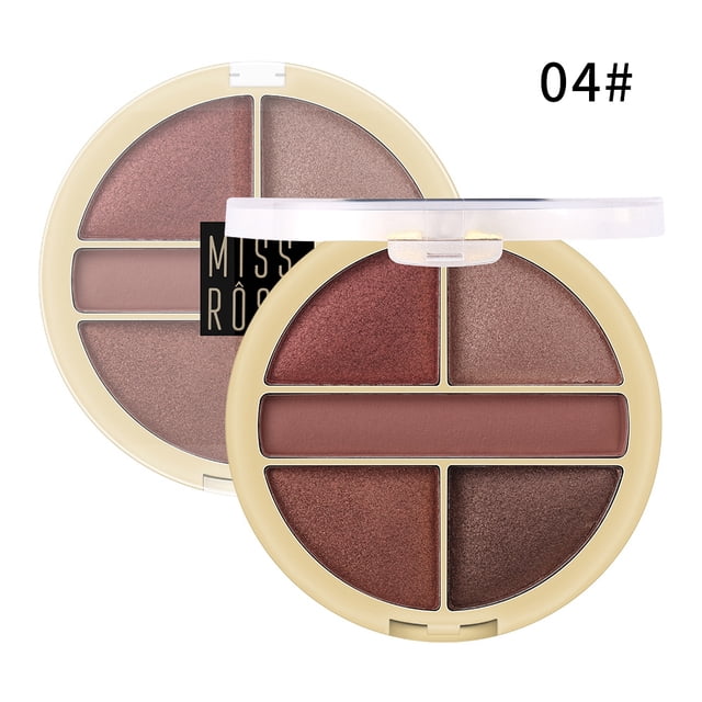 colores perla mate sombra de ojos polvo maquillaje sombra de ojos herramienta cosmética (N4)