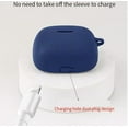 thumbnail image 2 of GadgetCom Replacement Case Compatible with JBL Tune Buds , Shockproof Silicone Case Earbuds Pouch Cover With Carabiner, 2 of 3