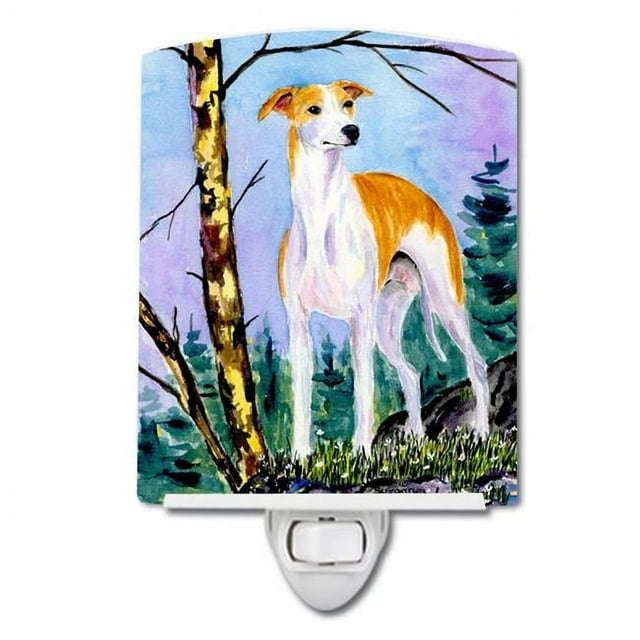 Carolines Treasures SS8662CNL Whippet Ceramic Night Light