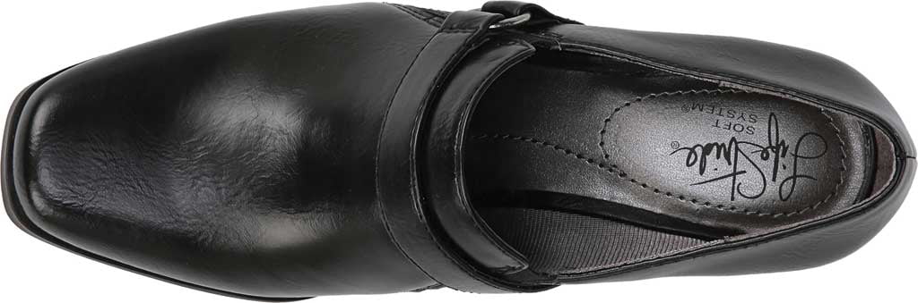 Women s Life Stride Sarisa Pump Black Faux Leather 8.5 W