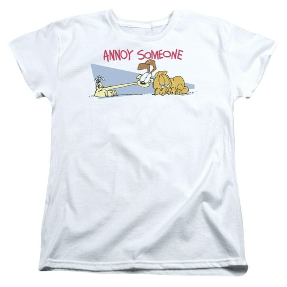 Garfield - Annoy Someone - Women's Short Sleeve Shirt - Large