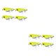 thumbnail image 3 of Wosthever 4 piezas cebos artificiales de agua salada señuelos de agua dulce océano pesca tipo 4 tipo 4 2piezas Wosthever CBP501868, 3 of 6