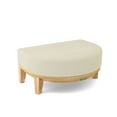 thumbnail image 5 of Anderson Teak Coronado Sunbrella & Teak Outdoor Ottoman. Canvas Teak, 5 of 5
