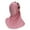 Pink, variant on Muslim Turban Undercap Hijab for Women Stretchy Full Cover Jersey Abayas Prayer Scarf Neck Head Bonnet Cap Coffee