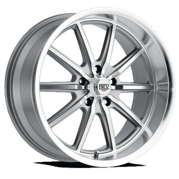 REV Wheels 110S-8906100 110 Series- 18x9 - 5 bs - 5x4.75/5x120.65 -Anthracite