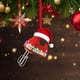 thumbnail image 5 of Adornos navideños para batidas de horno | Decoración plana de acrílico colgante 8x6,5cm | Plástico de doble cara | Retrovisor del coche y decoración del árbol | Recuerdo navideño | Resistente al, 5 of 5
