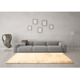 thumbnail image 3 of Ahgly Company Indoor Square Abstract Brown Modern Area Rugs, 7' Square, 3 of 4