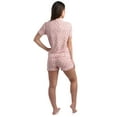 thumbnail image 4 of dELiA*s Women's Pajamas - 2 Piece Super Soft Button Down Sleep Shirt and Lounge Shorts (S-3X), 4 of 7
