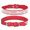 orange, variant on MesaSe Pet Collar Large Packaging Convenience Cat Collar Breakaway Noble Style Buckle Kitten Collar Pre-Tied Design Convenience Cat Collar with Bells
