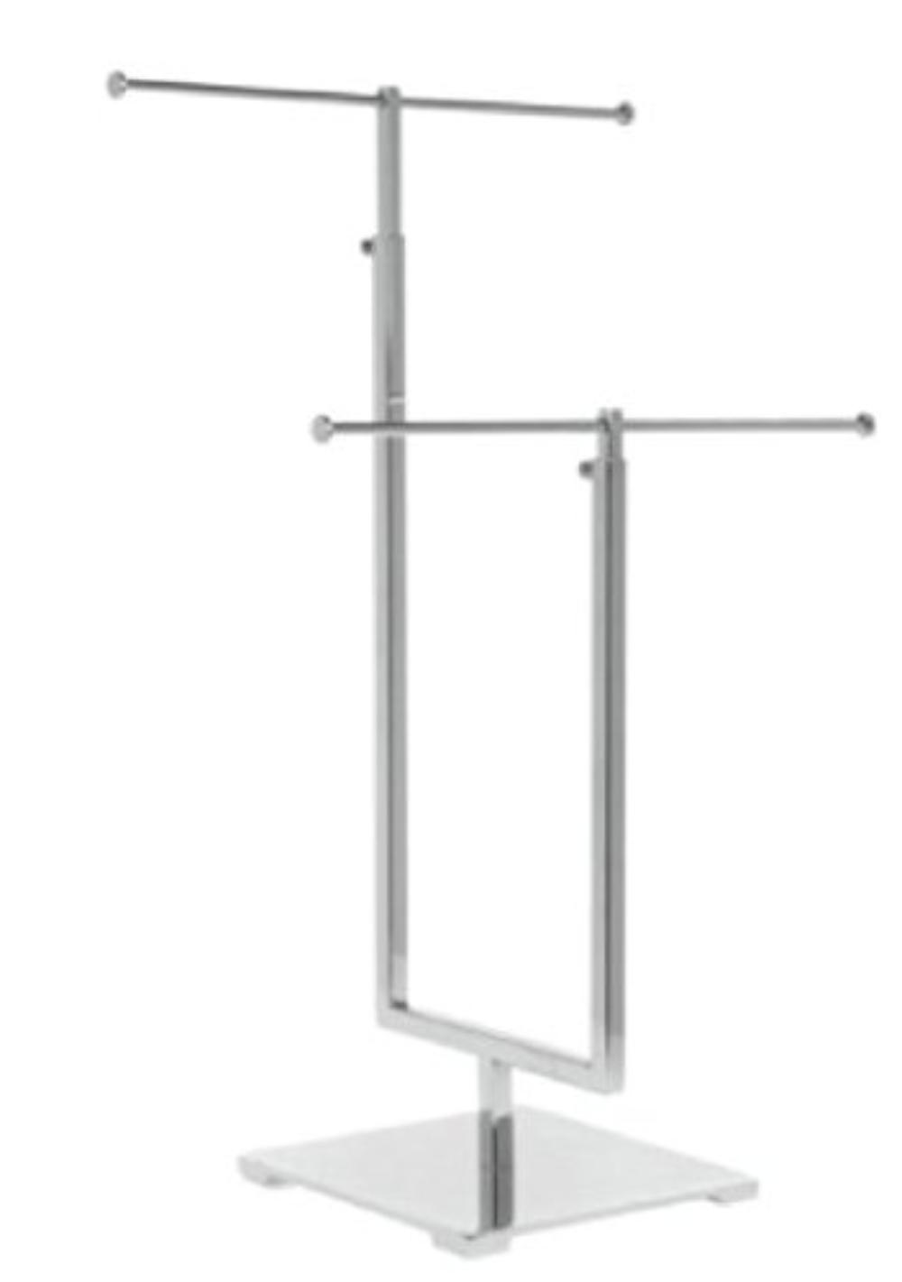 Adjustable Double Bar Necklace Display 