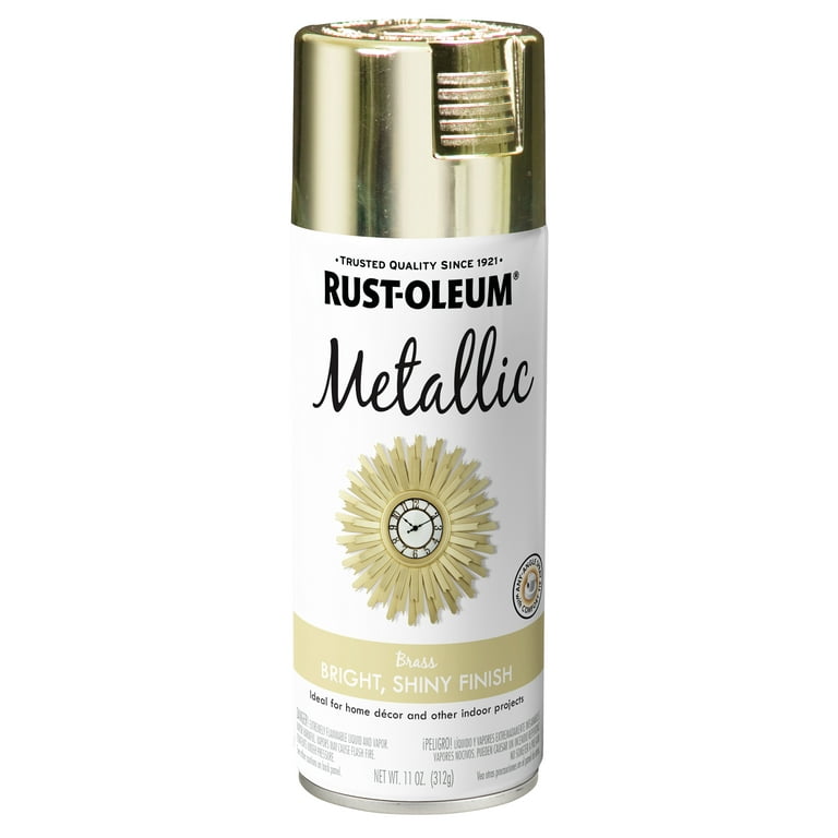 Brass, Rust-Oleum Specialty Metallic Spray Paint- 11 oz, 6 Pack 