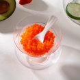 thumbnail image 3 of Glass Caviar Chiller Server Set Caviar Spoons 3.2 Inch Shell Spoon Mother of Pearl Round Handle for Egg, Ice Cream, Coffee, Restaurant Serving(6 Pieces), 3 of 7
