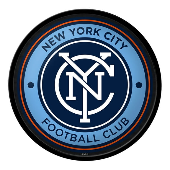 New York City FC 17.5" Modern Disc Wall Sign