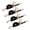 Black, variant on Mega Cargo Control 4-pack Ratchet Straps 1" x 6' Motorcycle, Bike, Boat Tie Down Straps with S Hooks, 833 lbs Wll, Blue