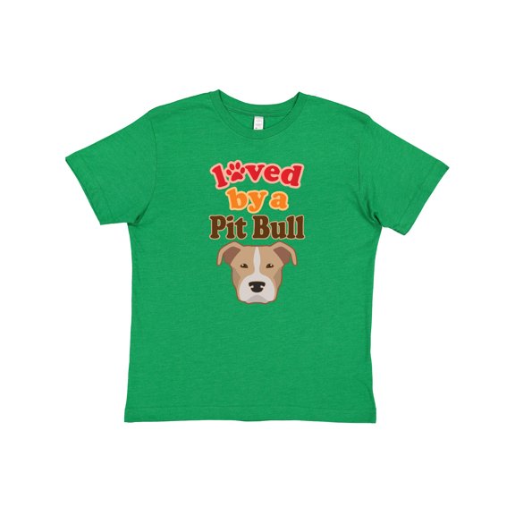 Inktastic Pit Bull Terrier Dog Lover Youth T-Shirt