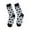 as the picture shows, variant on Fun Crew Fashion Socks For Women Soft Socks Spring Socks Women Winter Leisure Casual Ringer Pattern English Checkered Sock