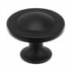 thumbnail image 1 of Allison Value 1-1/4 in (32 mm) Flat Black Cabinet Knob - 25 Pack, 1 of 1