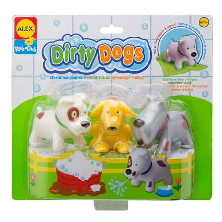 ALEX Toys Rub a Dub Dirty Dogs