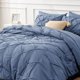 thumbnail image 4 of Juego de edredón Bedsure Queen Size, 7 piezas, azul pizarra, 4 of 7