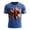 Blue, variant on Men's British Flag Printed Short Sleeve T-Shirts Summer Lightweight Soft Breathable Graphic Workout Sports Tees Crewneck Tops for Uk National Day and Casual Daily Wear Navy XXXXXL