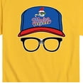 thumbnail image 3 of Major League - Cap And Glasses - Men's Short Sleeve Graphic T-Shirt, 3 of 6