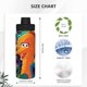 thumbnail image 4 of Botella de agua aislada deportiva de Barrio Sésamo, de acero inoxidable, portátil, para exteriores, botella de agua, moda, viajes, fitness, estudiantes, talla única., 4 of 7