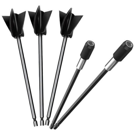 Epoxy Resin Mixer Drill Accessories Plastic Whisk Stirrer Paint Mixing Tool for Resin and Epoxy