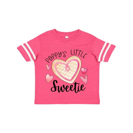 

Inktastic Poppy s Little Sweetie with Pink Heart Cookie Gift Toddler Boy or Toddler Girl T-Shirt