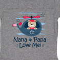 thumbnail image 3 of Inktastic Nana and Papa Love Me Grandson Boys Baby Bodysuit, 3 of 4