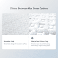 thumbnail image 2 of Helix Midnight Medium Mattress with GlacioTex Pillow Top, California King, 2 of 5