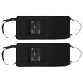 thumbnail image 2 of 2PCS Car Seat Back Rack Holder Organizer 600D Oxford Cloth Seatback Cover Storage Bag for Truck Pickup Black, 2 of 5
