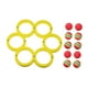thumbnail image 2 of Juego de lanzamiento de piscina con pelotas de lanzamiento, flotador de espuma, juguetes de piscina para el verano 10 bolas, 2 of 9