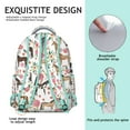 thumbnail image 5 of Wild Horse Print Backpack for School - Durable Waterproof Bookbag with Mustang & Stallion Design - Trendy Equestrian Backpack for Horse Lovers & Teens, 5 of 6