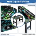 thumbnail image 3 of Foosball Table 37 Inch, Soccer Table Game with 2 Balls Manual Scorers, Sturdy MDF Construction for Game Room Home Office Family Night Parties, Black, 3 of 6