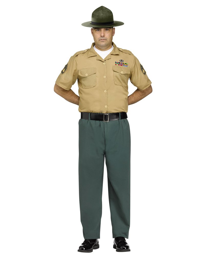 Adult Marine Drill Instructor Costume