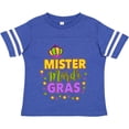 thumbnail image 3 of Inktastic Mister Mardi Gras with Crown and Dots Boys Toddler T-Shirt, 3 of 5
