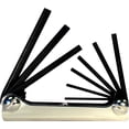thumbnail image 1 of Juego de llaves Eklind Tool 20912 con mango de acero plegable, 9 piezas, SAE, 1 of 4