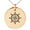 Rose, variant on Stainless Steel Nautical Ship Helm Wheel Compass Engraved Small Medallion Circle Charm Pendant Necklace