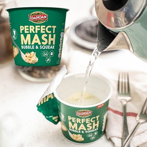 Idahoan Mash Bubble & Squeak Pot 55g, British Import (Pack of 2)
