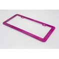thumbnail image 3 of Creathome 2 Pcs Cadres de Plaque d'Immatriculation en Acier Inoxydable Couleur Rose, 3 of 7